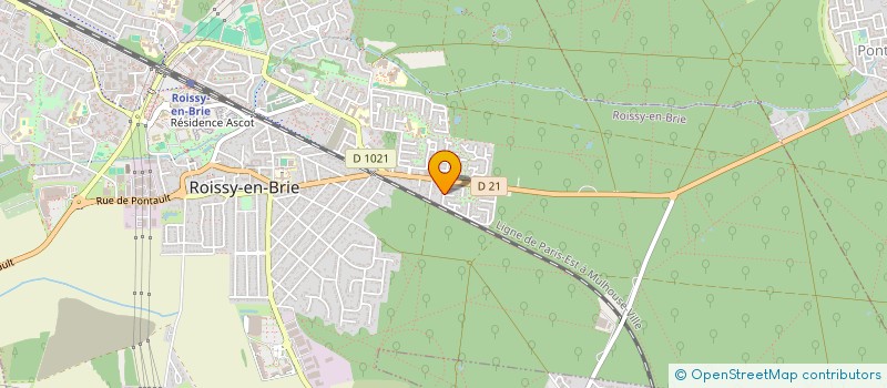 localisation de l'entreprise MADAME LEA PEREIRA  ROISSY-EN-BRIE