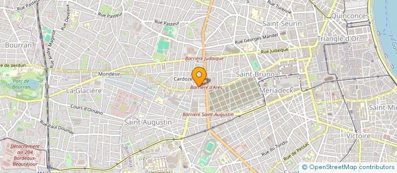 localisation de l'entreprise MADAME LEA PERNOT à BORDEAUX