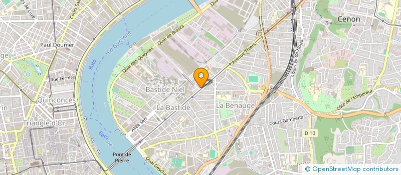 localisation de l'entreprise MADAME LEA PERREAUD  BORDEAUX