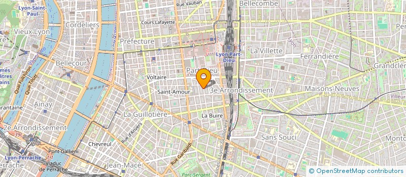 localisation de l'entreprise MADAME LEA PERRET à LYON