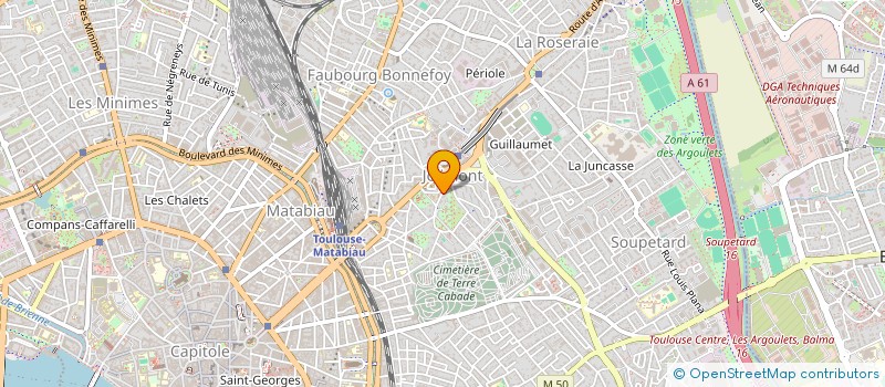 localisation de l'entreprise MADAME LEA PERRUSSEL à TOULOUSE