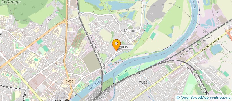 localisation de l'entreprise MADAME LEA PESANT  MANOM