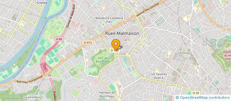 localisation de l'entreprise MADAME LEA PEYCKER à RUEIL-MALMAISON