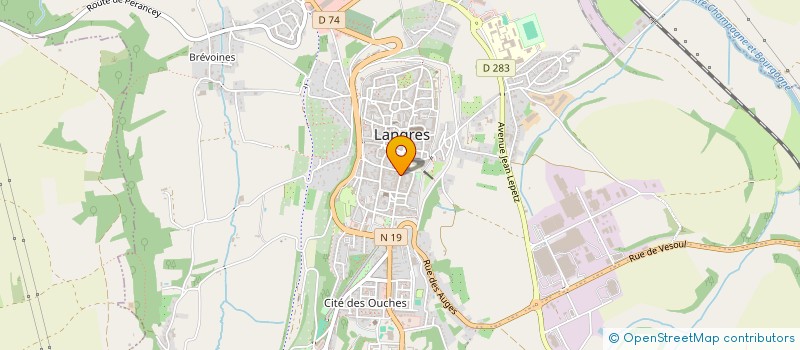localisation de l'entreprise MADAME LEA PICCHI à LANGRES