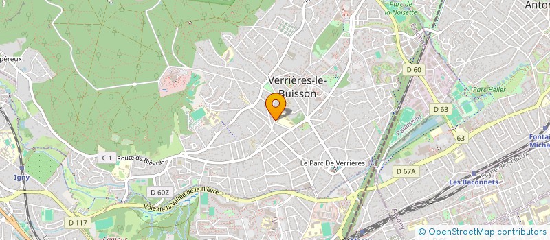 localisation de l'entreprise MADAME LEA PICHARD à VERRIERES-LE-BUISSON