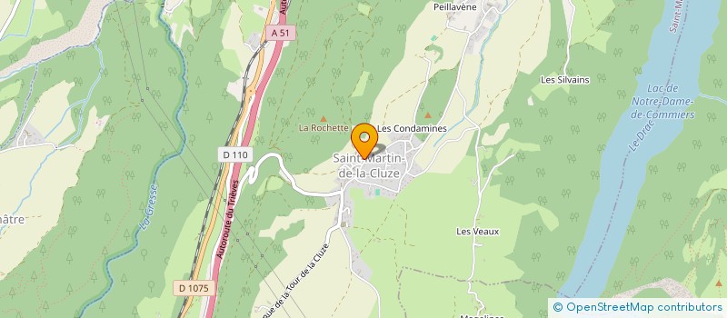 localisation de l'entreprise MADAME LEA PICON  SAINT-MARTIN-DE-LA-CLUZE