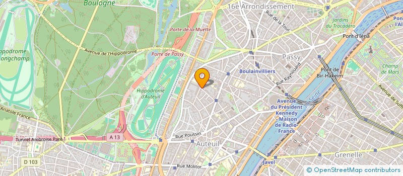 localisation de l'entreprise MADAME LEA PIERRE  PARIS