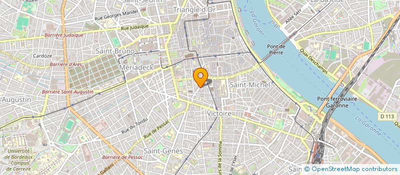 localisation de l'entreprise MADAME LEA PIFFLINGER  BORDEAUX