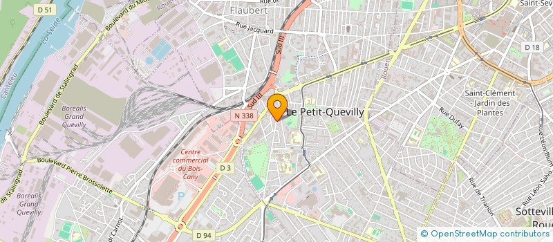 localisation de l'entreprise MADAME LEA PIGNE à LE PETIT-QUEVILLY