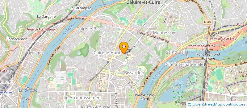 localisation de l'entreprise MADAME LEA PILLA  CALUIRE-ET-CUIRE