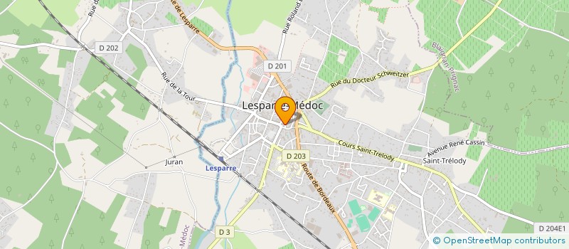 localisation de l'entreprise MADAME LEA PINEAU à GAILLAN-EN-MEDOC