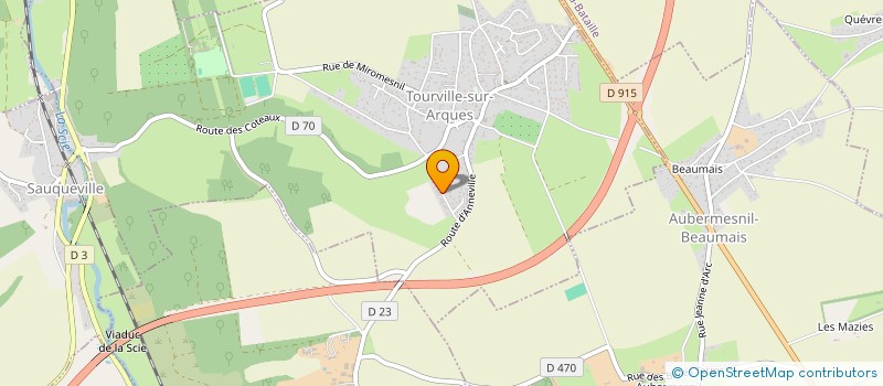 localisation de l'entreprise MADAME LEA PLE  TOURVILLE-SUR-ARQUES