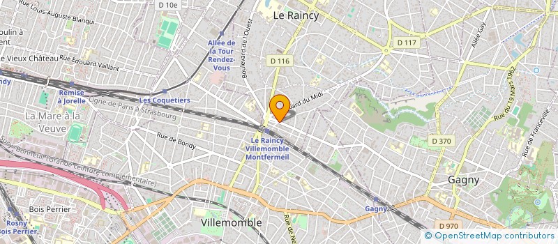 localisation de l'entreprise MADAME LEA PLOS  LE RAINCY