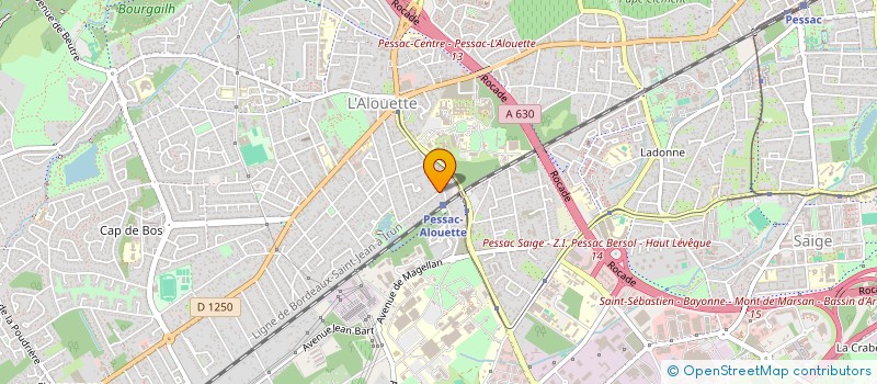 localisation de l'entreprise MADAME LEA PLOUVIER à PESSAC