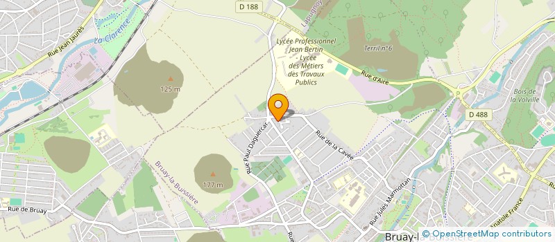 localisation de l'entreprise MADAME LEA PODVIN  BRUAY-LA-BUISSIERE