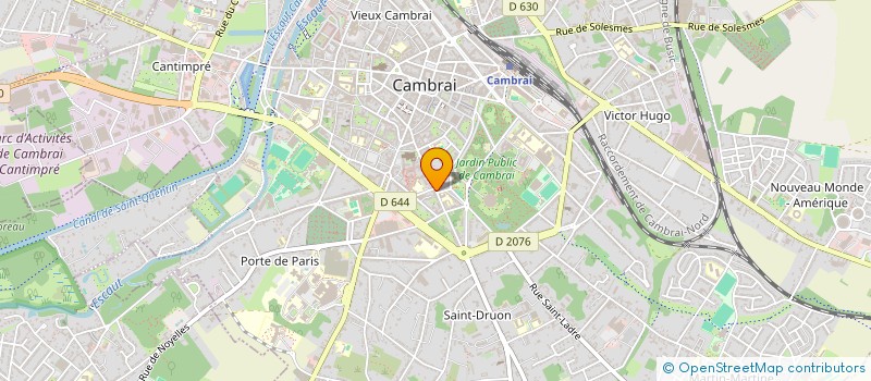 localisation de l'entreprise MADAME LEA POIREAULT  CAMBRAI