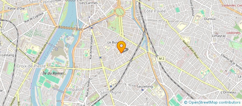 localisation de l'entreprise MADAME LEA POISSON à TOULOUSE
