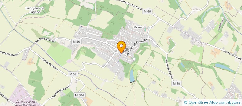 localisation de l'entreprise MADAME LEA PONCHELLE  BALMA