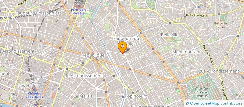 localisation de l'entreprise MADAME LEA PONS  SAINT-DENIS