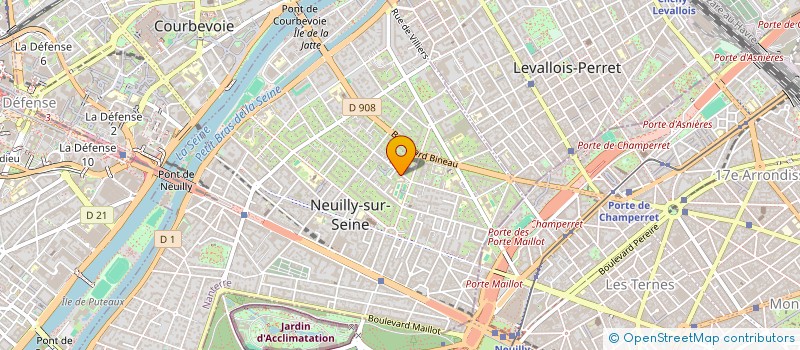 localisation de l'entreprise MADAME LEA PONS à NEUILLY-SUR-SEINE