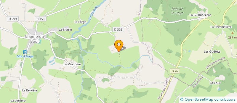 localisation de l'entreprise MADAME LEA POUET  NOUES DE SIENNE