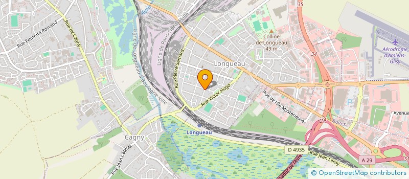 localisation de l'entreprise MADAME LEA POULET  LONGUEAU