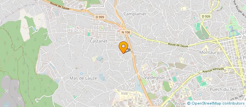 localisation de l'entreprise MADAME LEA PRAZ  NIMES