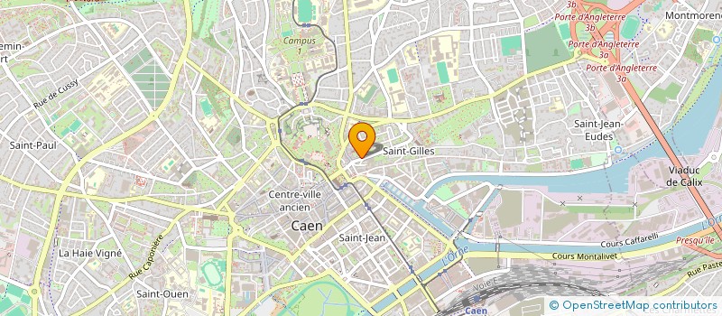 localisation de l'entreprise MADAME LEA PROD'HOMME à CAEN