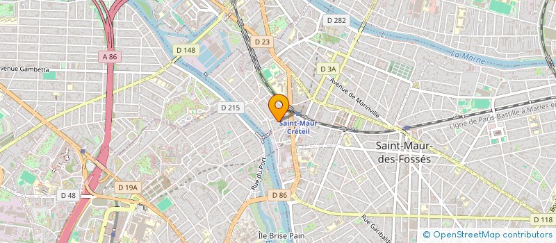 localisation de l'entreprise MADAME LEA PROSPER à SAINT-MAUR-DES-FOSSES