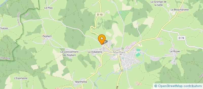 localisation de l'entreprise MADAME LEA QUIBLIER  SAINT-ROMAIN-LES-ATHEUX