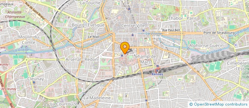 localisation de l'entreprise MADAME LEA QUIBOEUF  RENNES