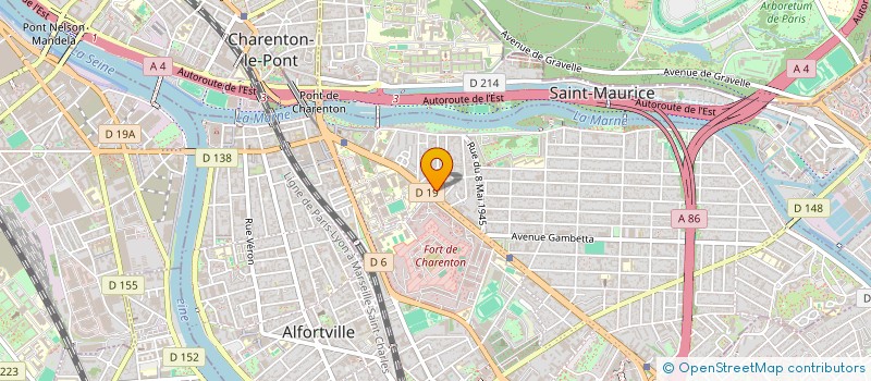 localisation de l'entreprise MADAME LEA QUINERY  MAISONS-ALFORT