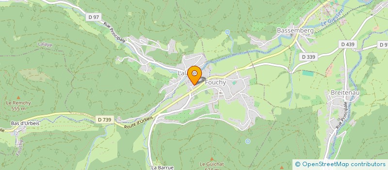 localisation de l'entreprise MADAME LEA RANDON  VILLE