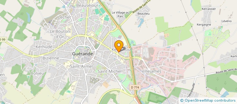 localisation de l'entreprise MADAME LEA RANDUINEAU  LA TURBALLE