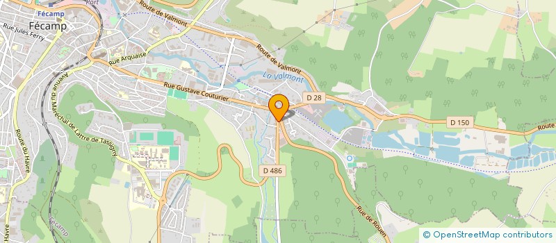 localisation de l'entreprise MADAME LEA RANSON  FECAMP