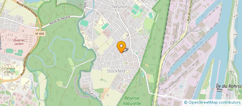 localisation de l'entreprise MADAME LEA RAPP à STRASBOURG