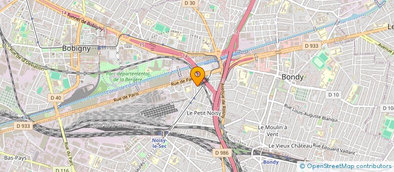 localisation de l'entreprise MADAME LEA RECOULES à NOISY-LE-SEC