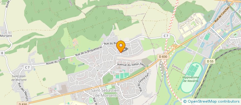 localisation de l'entreprise MADAME LEA REMY  SAINT-SEBASTIEN-DE-MORSENT