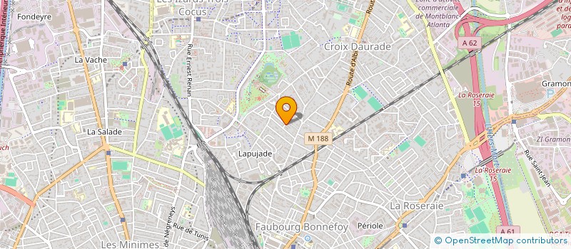 localisation de l'entreprise MADAME LEA RETAMAR  TOULOUSE