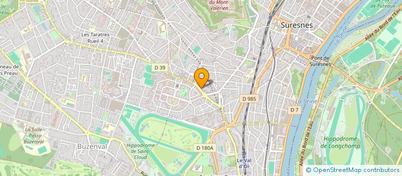 localisation de l'entreprise MADAME LEA REYNAUD à SURESNES