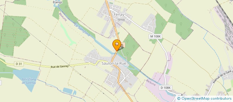 localisation de l'entreprise MADAME LEA RICHE  SAULON-LA-RUE