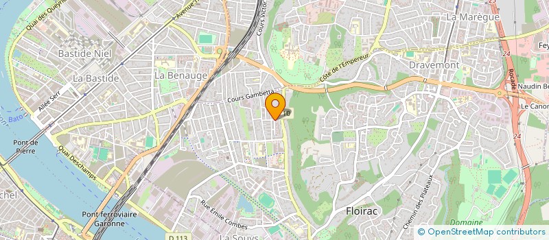 localisation de l'entreprise MADAME LEA RICHEPIN  FLOIRAC