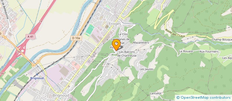 localisation de l'entreprise MADAME LEA RIVIERE  FROGES