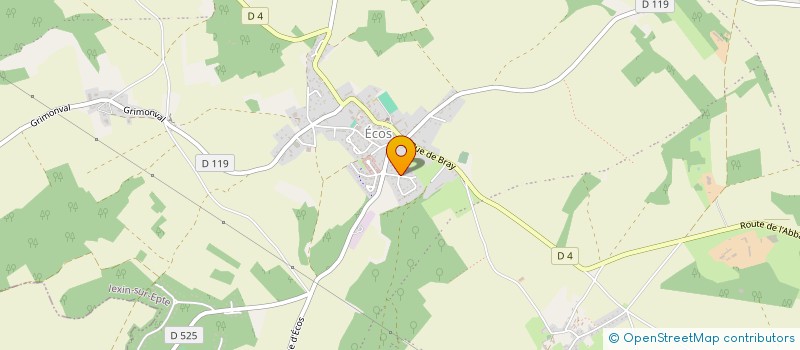 localisation de l'entreprise MADAME LEA ROBERT à VEXIN-SUR-EPTE
