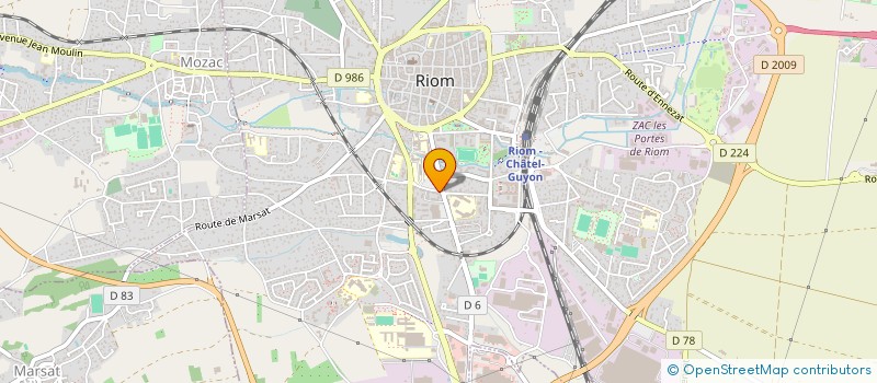 localisation de l'entreprise MADAME LEA ROBICHON  CHATEL-GUYON