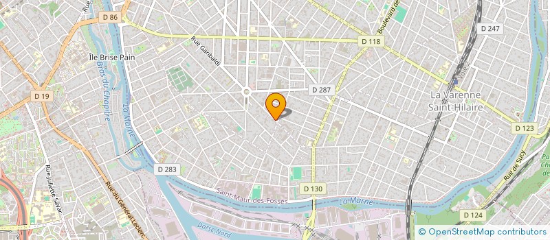 localisation de l'entreprise MADAME LEA ROBIN à SAINT-MAUR-DES-FOSSES