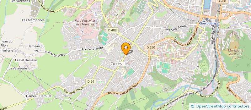 localisation de l'entreprise MADAME LEA ROBINE  CHERBOURG-EN-COTENTIN