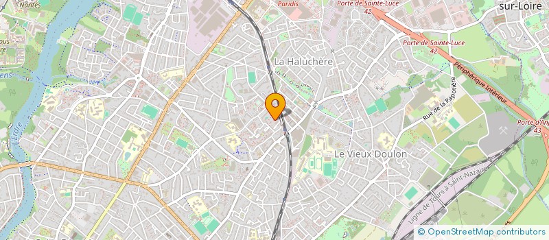 localisation de l'entreprise MADAME LEA ROBLIN à NANTES