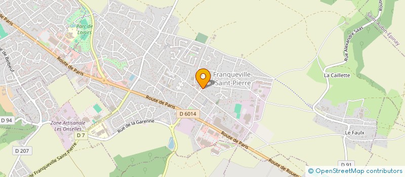 localisation de l'entreprise MADAME LEA ROCHER  FRANQUEVILLE-SAINT-PIERRE