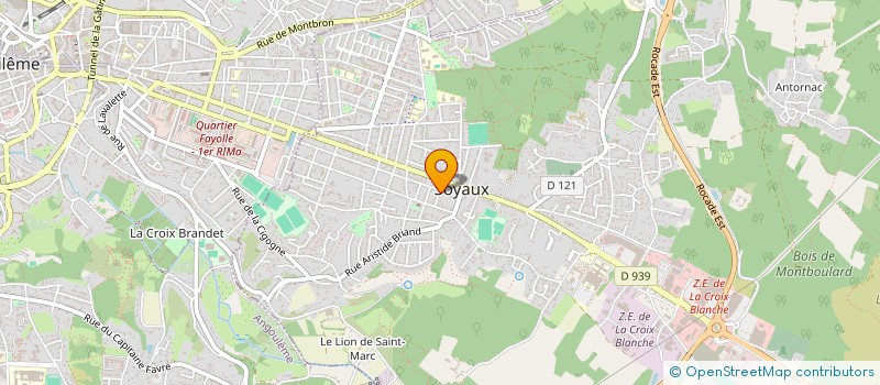 localisation de l'entreprise MADAME LEA ROGER à SOYAUX